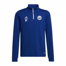 Mikina krátky zip adidas Entrada 22 AFC Humpolec