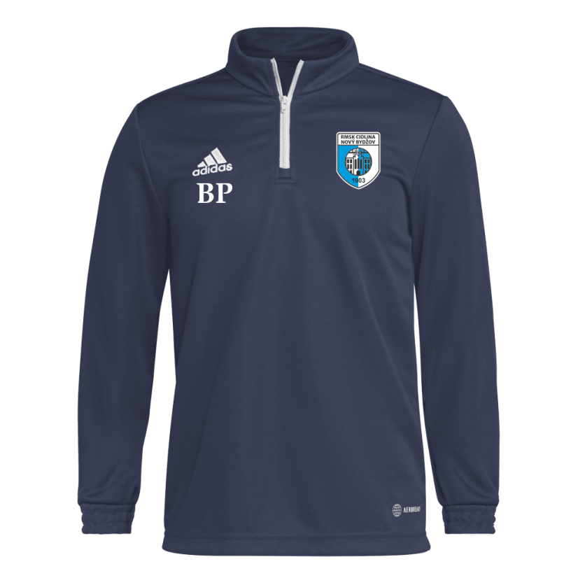 Mikina adidas krátký zip RMSK Cidlina - Velikost: 2XL