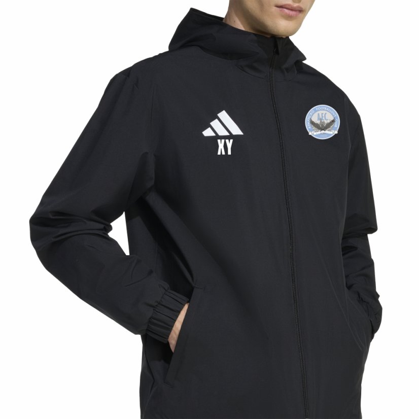 Šusťáková bunda adidas Entrada AFC Humpolec - Velikost: 2XL