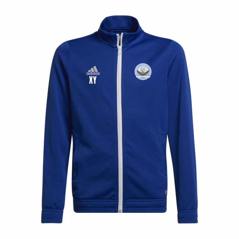 Mikina dlouhý zip adidas Entrada 22 AFC Humpolec - Velikost: XL